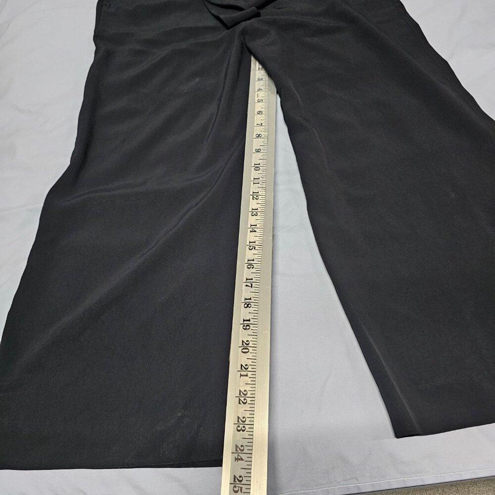 Everlane The Ultimate Crop Jumpsuit Women's Size 4 Black Wide Leg - Picture 11 of 14